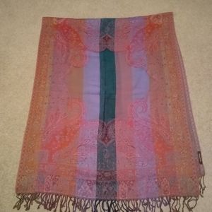 Ahujasons Fringed Wrap/Stole